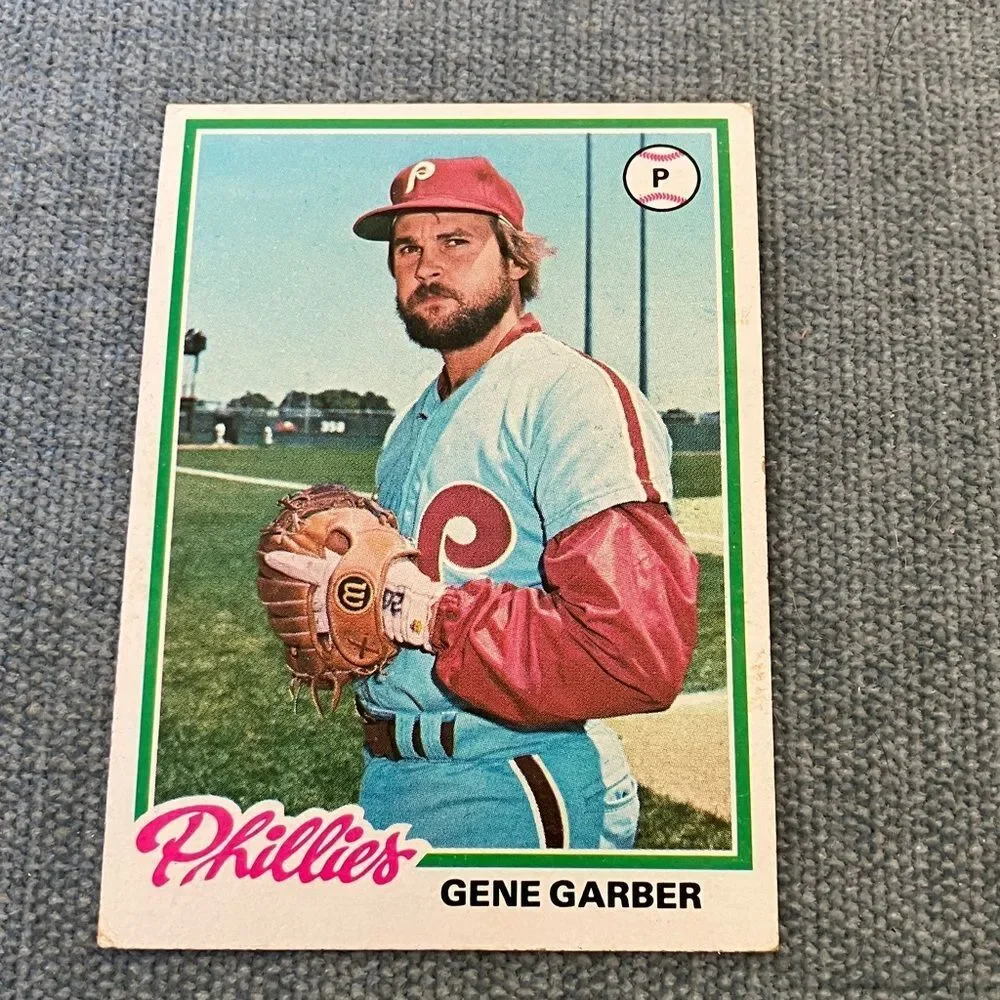 1978 Topps Philadelphia Phillies Baseball Card Trading Card